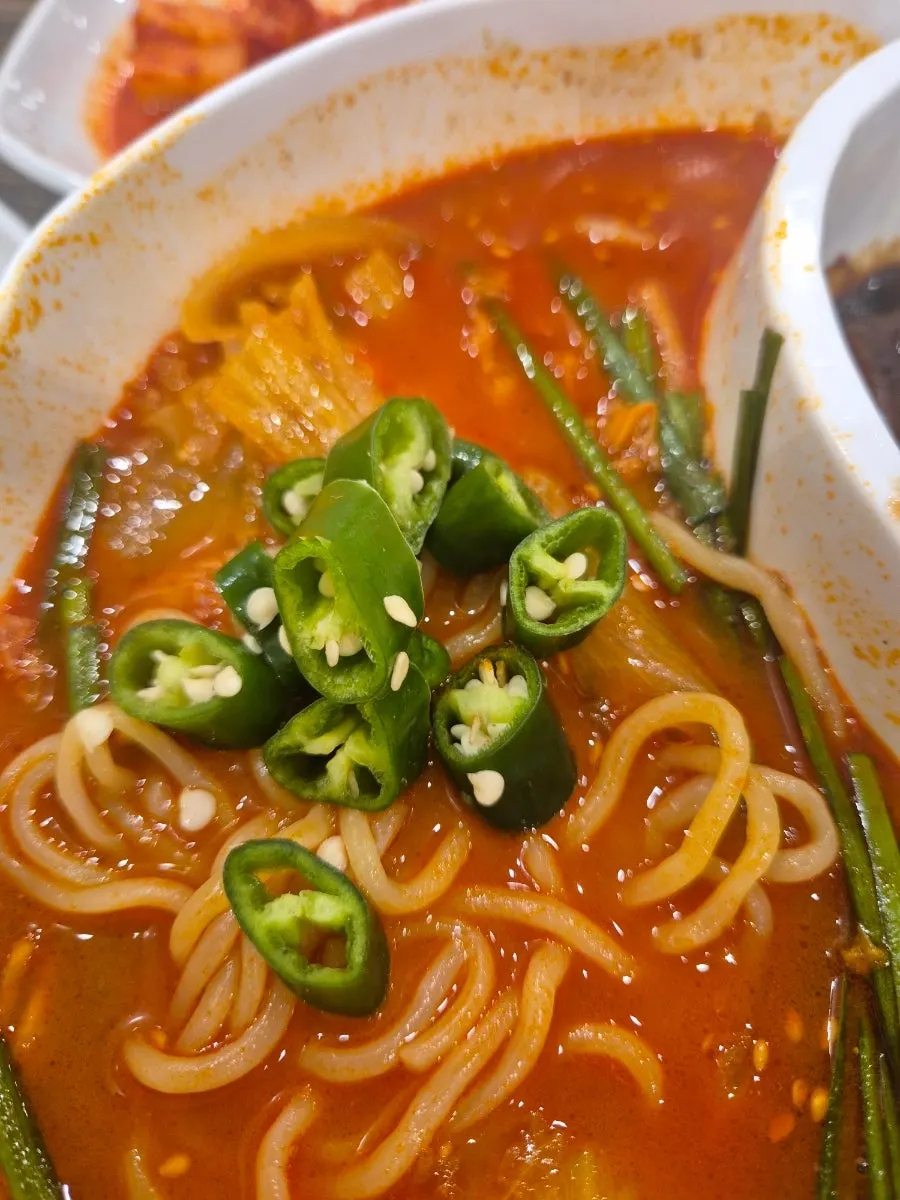 매운맛 4단계 짬뽕 국물