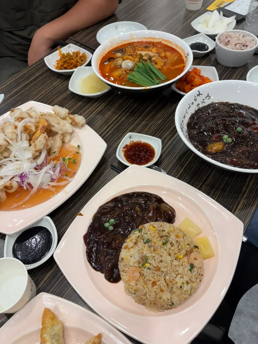 얼큰한 국물의 짬뽕