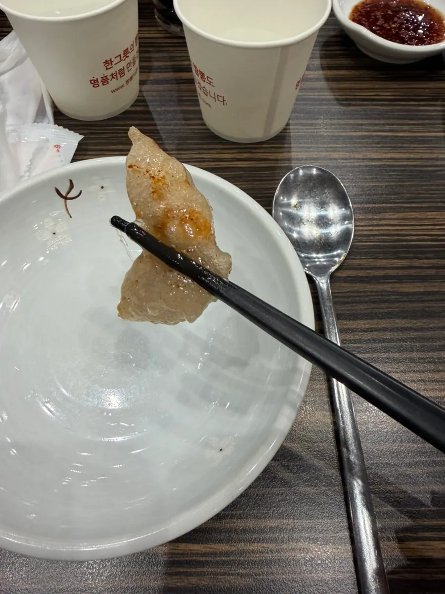 해산물 감칠맛이 난다는 짬뽕