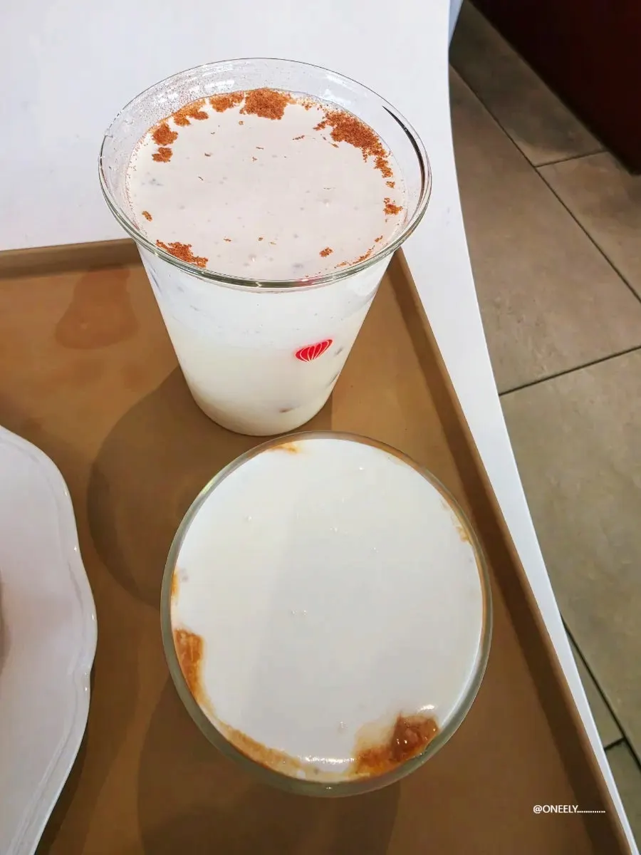 Finished coffee and drinks