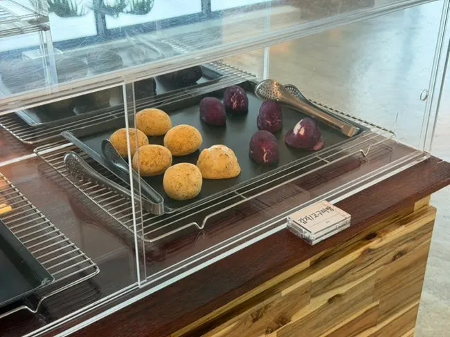 Bakery corner with a variety of breads