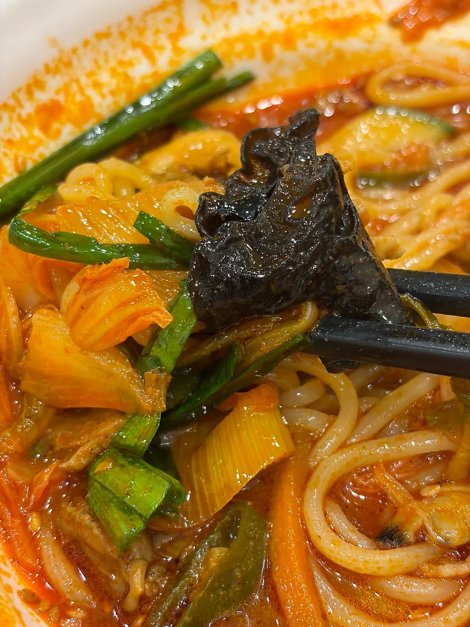 野菜と魚介がたっぷりのチャンポンの具