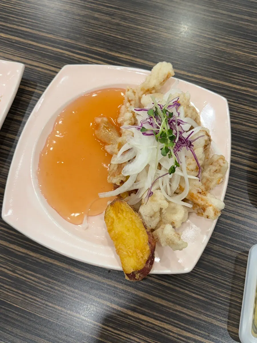 찹쌀탕수육 중 메뉴