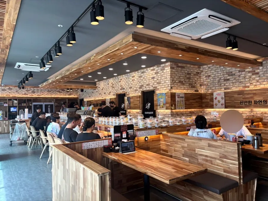 Entrance of Mikado Sushi Seosan branch