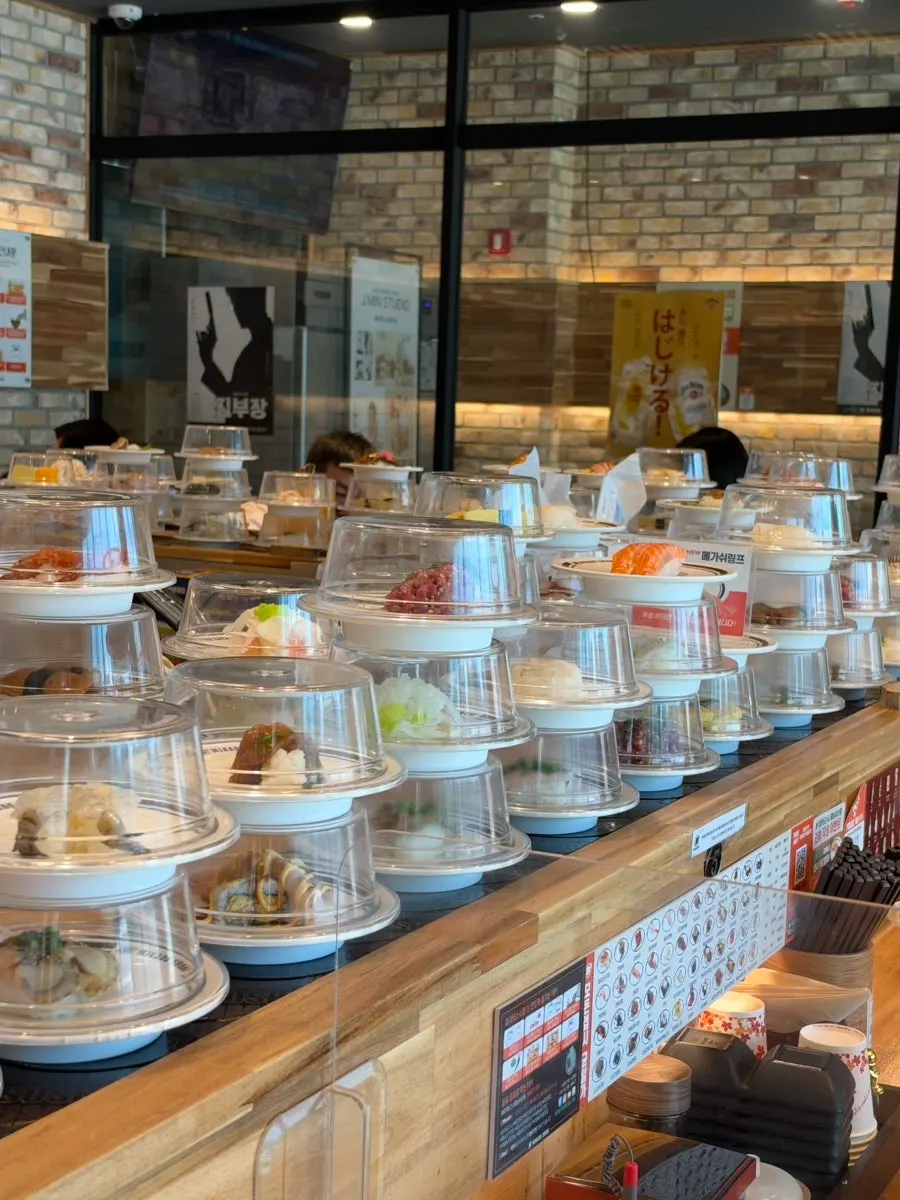 Close-up of fresh fish sushi