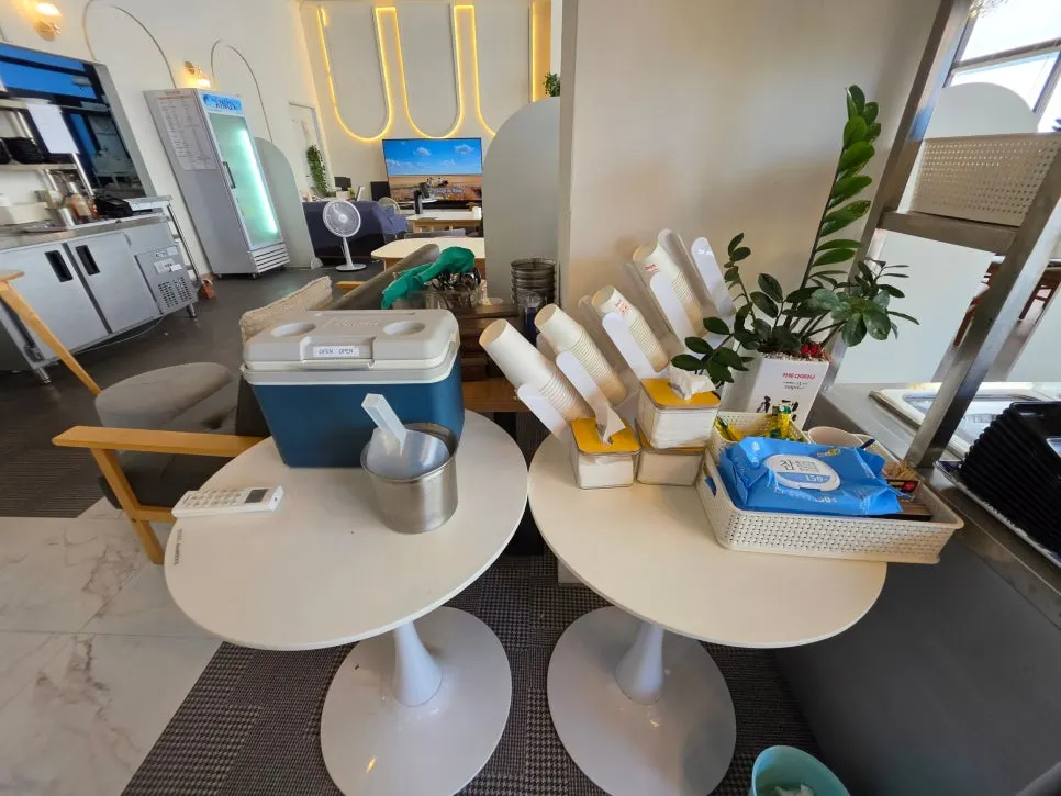 Seating in the back, comfortable for solo diners