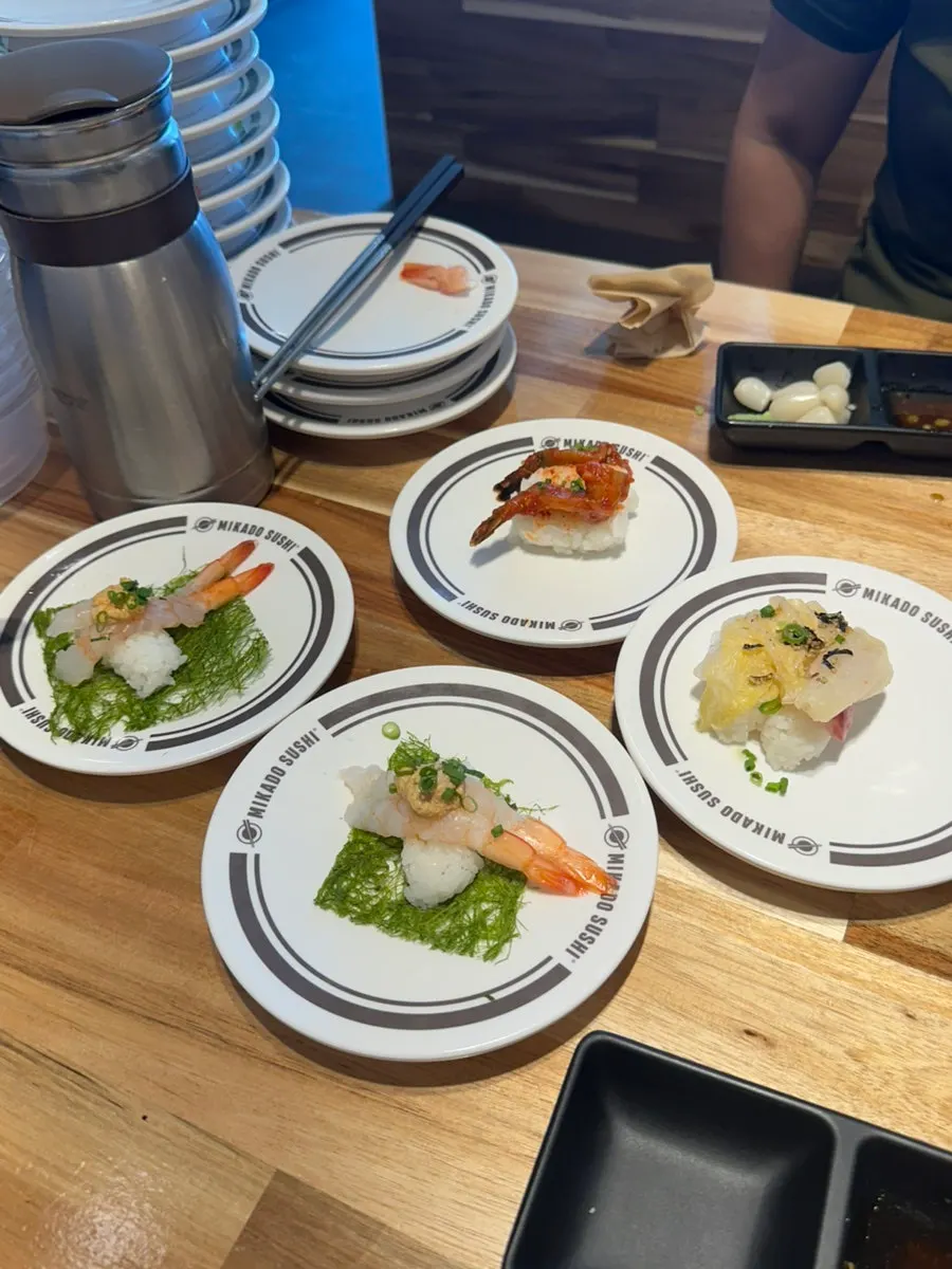 미카도스시 추천 초밥 메뉴