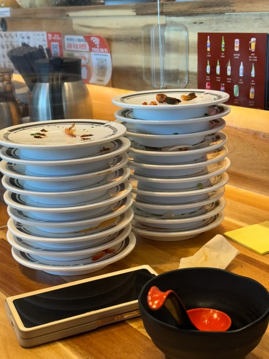 The 22-plate meal