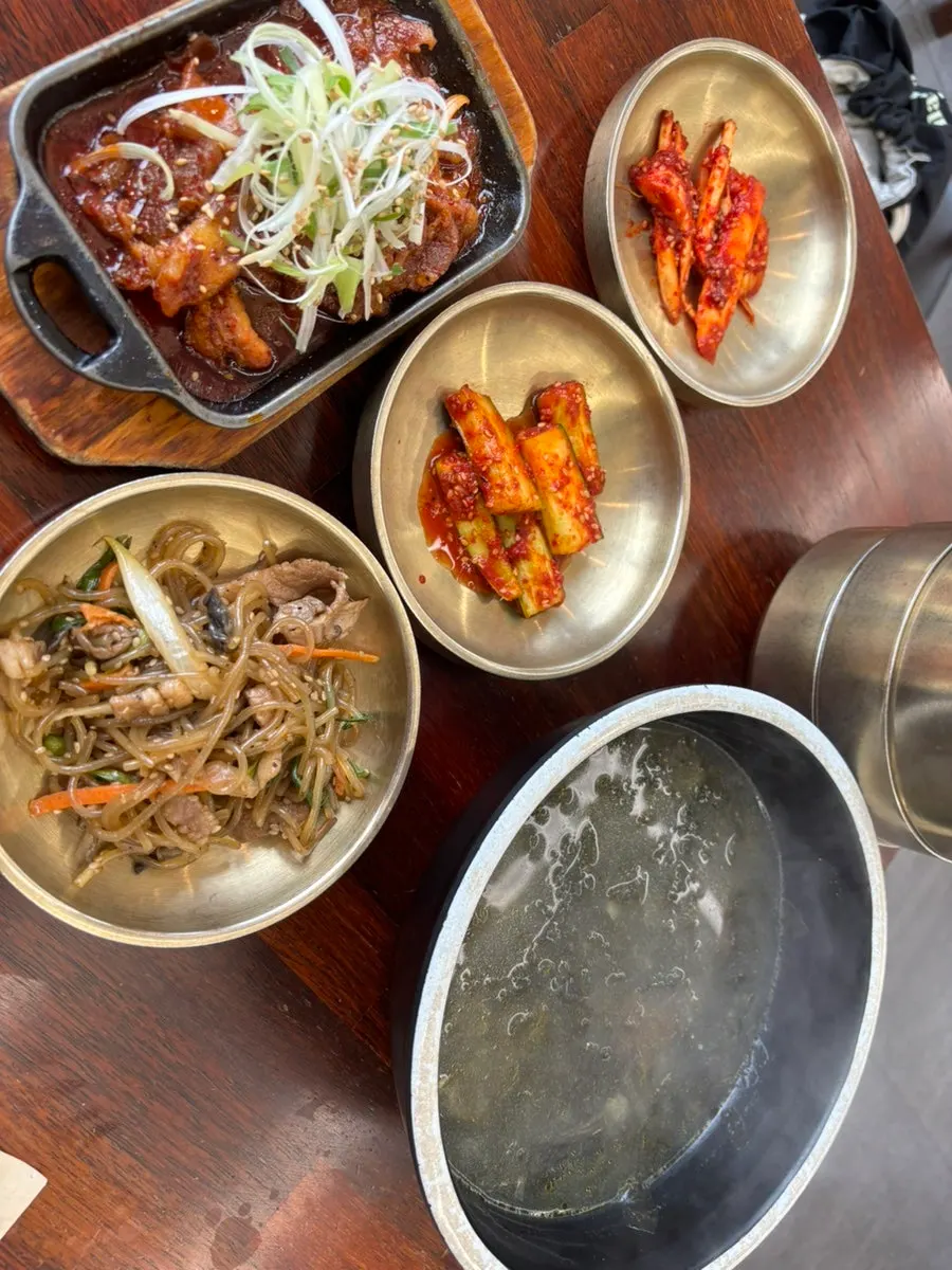 Gochujang bulgogi served as a default side