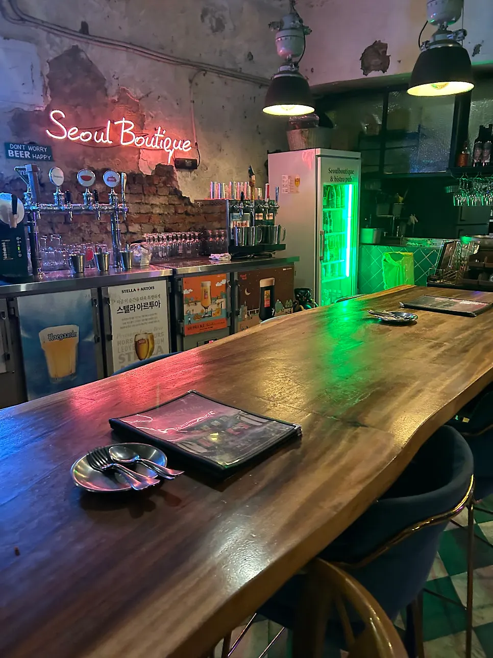Interior of Seoul Boutique's first floor