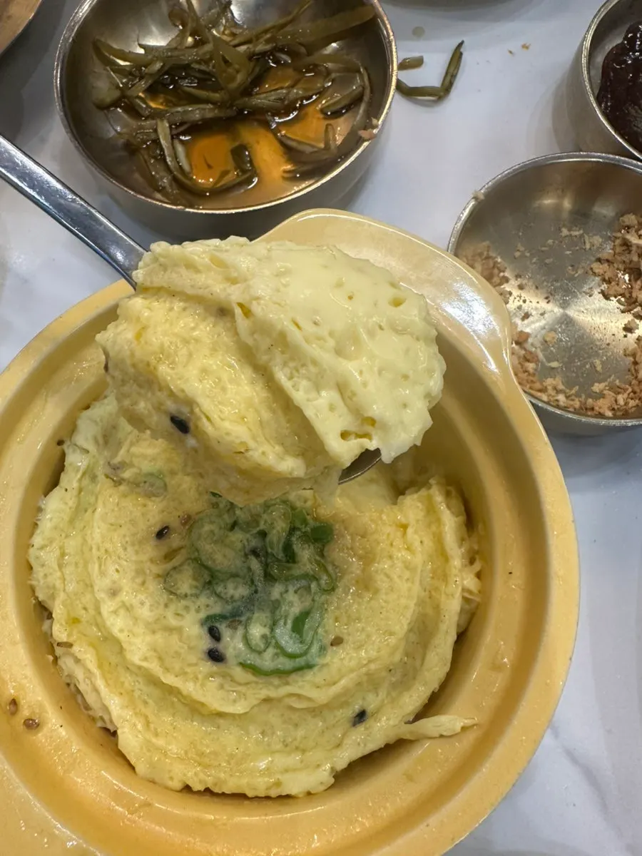 Naengmyeon served together with grilled meat