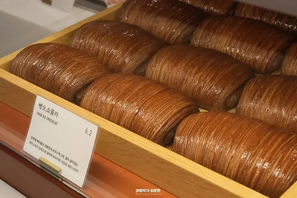 Display of assorted bakery items