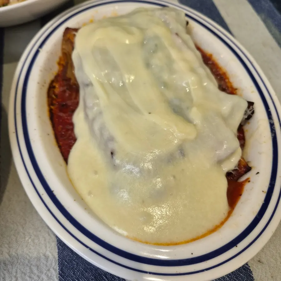 Aligot cheese lasagna