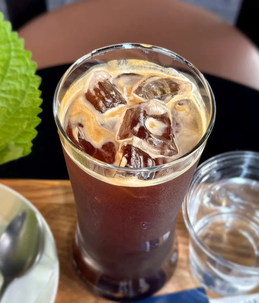 Clean-tasting iced Americano