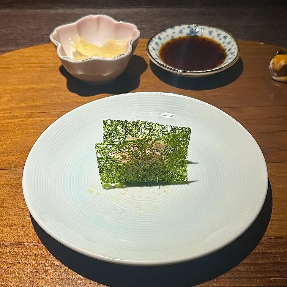 Bluefin tuna otoro and negitoro sushi