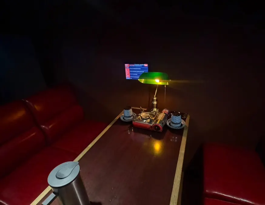 Cozy private seating