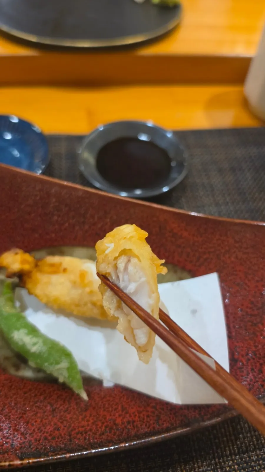 A piece of grilled thornyhead on a plate