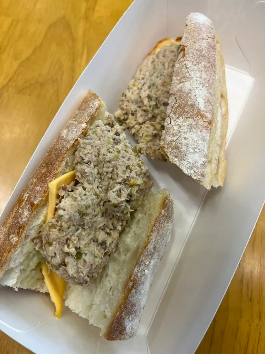 Baguette and ciabatta sandwiches