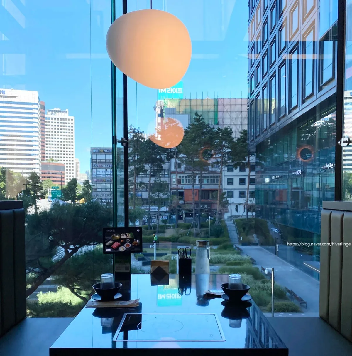 윤슬 샤브샤브 상차림