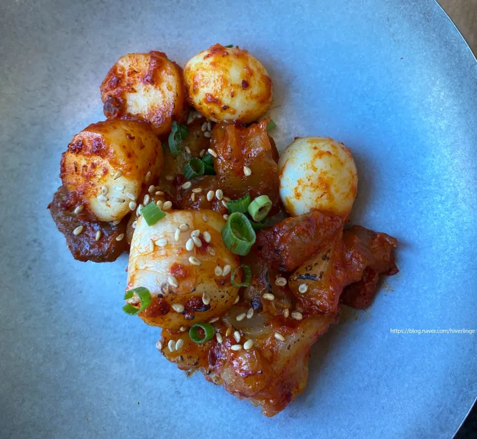 고추간장과 땅콩소스