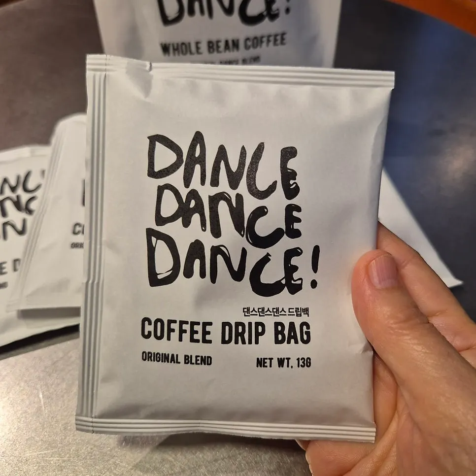 Coffee beans marked with a roast date