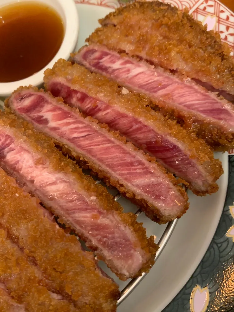 기본 채끝 규카츠 메뉴
