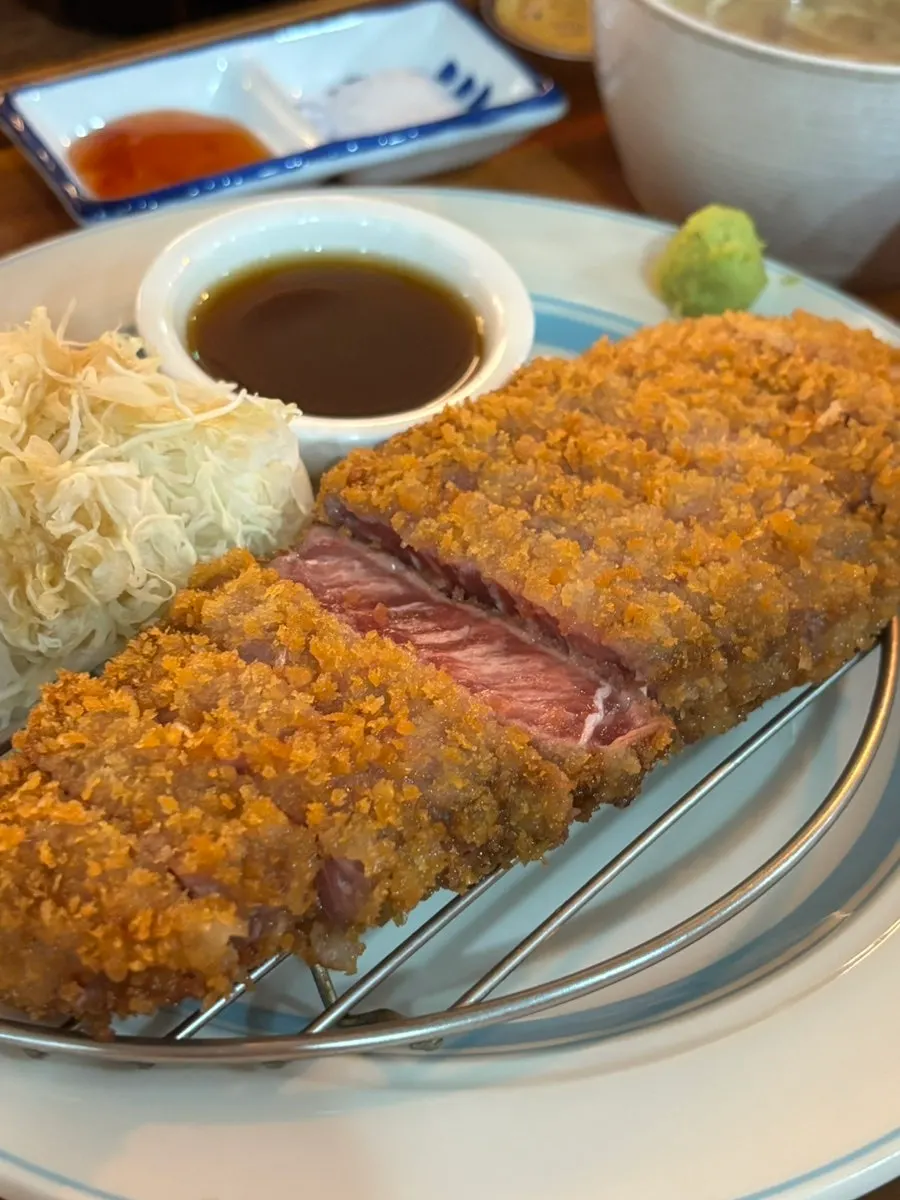 이치규 서울역점 채끝 규카츠 정식 상차림