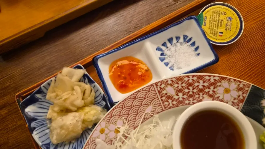 Gyukatsu grilled to a chosen doneness