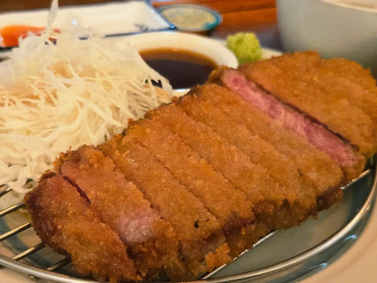 이치규 서울역점 채끝 규카츠 상차림