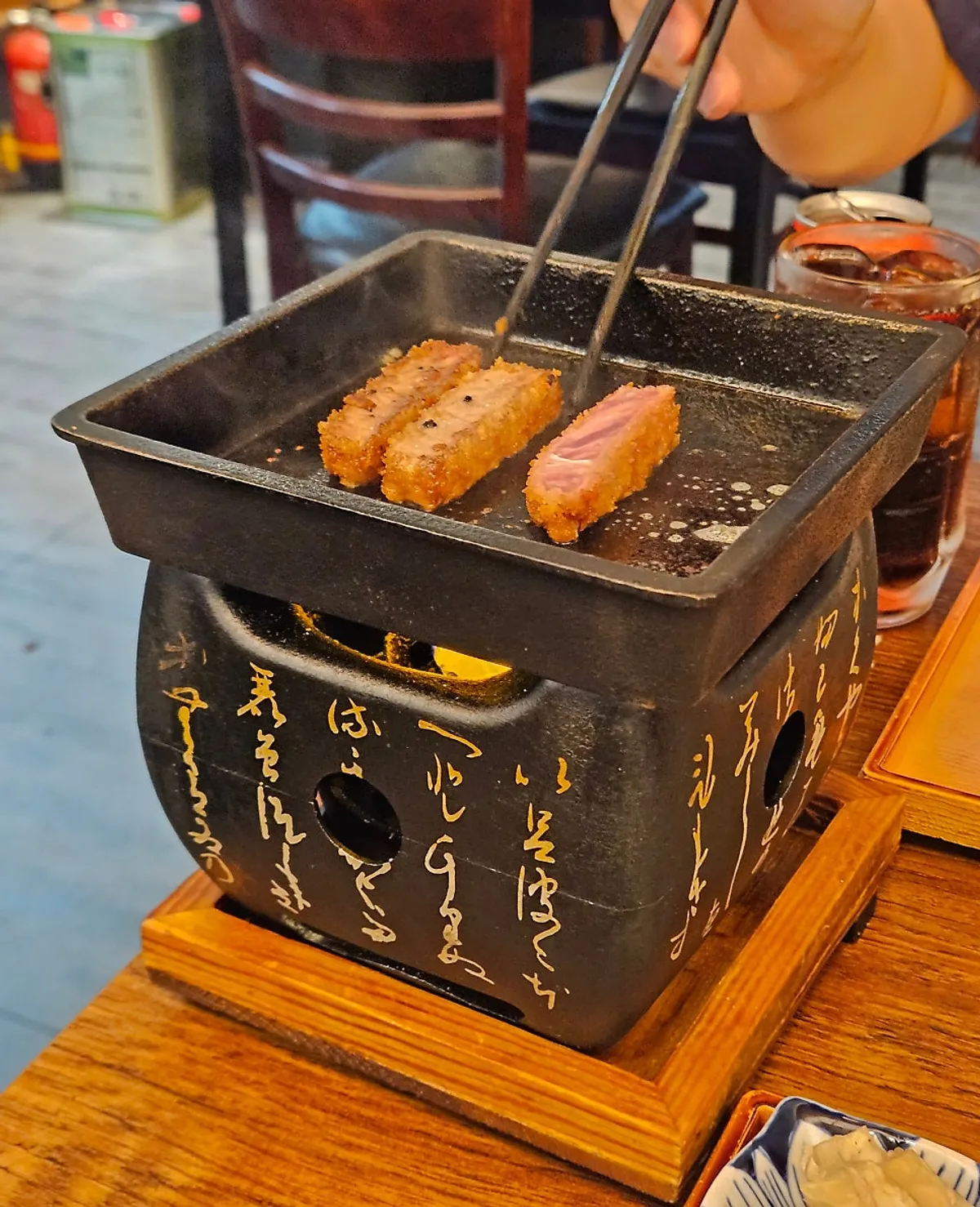 Gyukatsu grilled crispy in butter