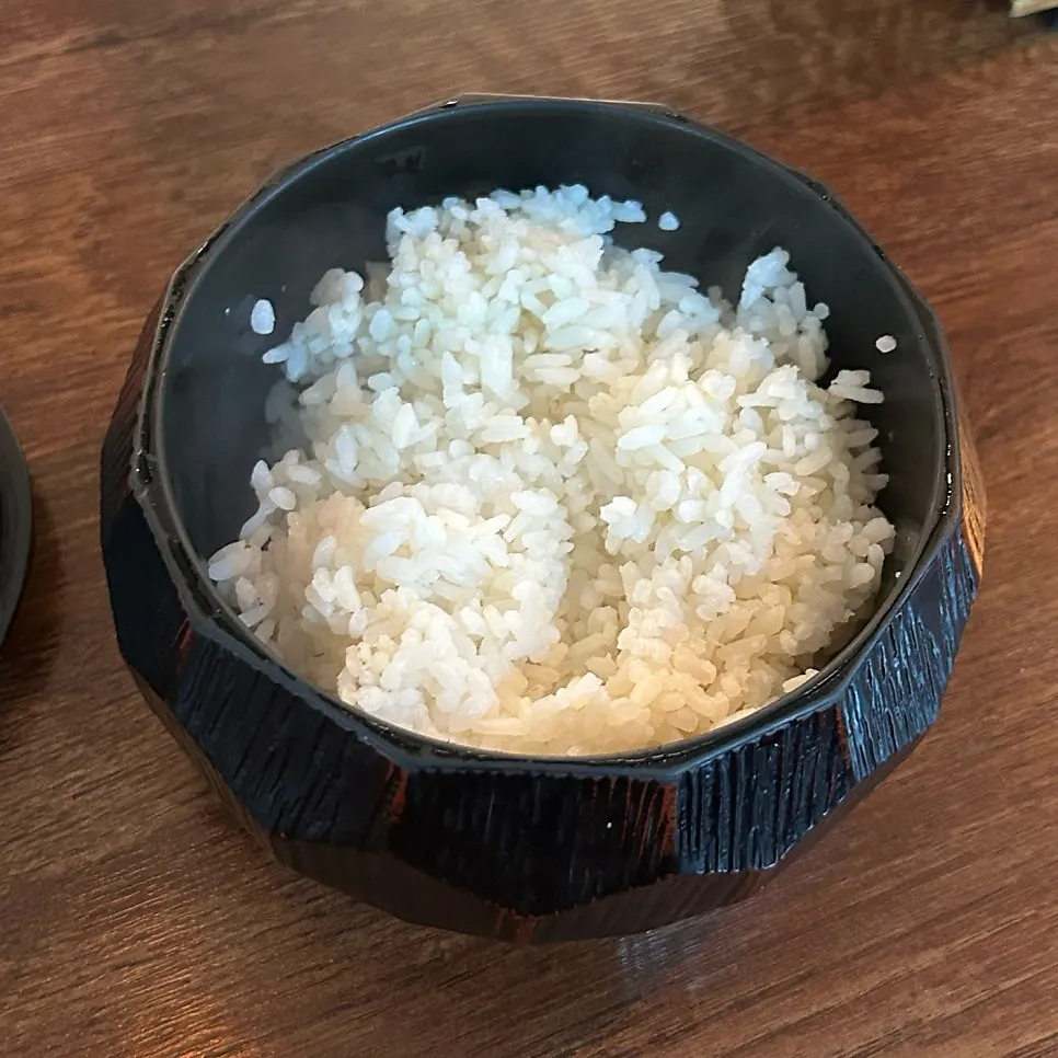 Gyukatsu set meal table setting