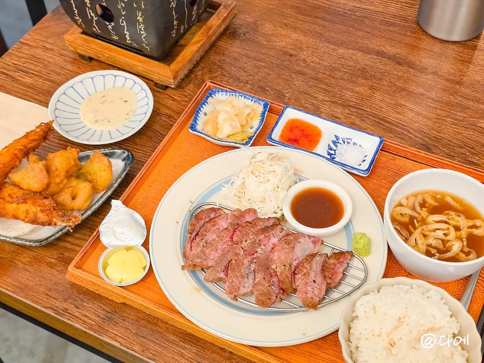 Table at Ichigyu Seoul Station Branch after finishing the meal