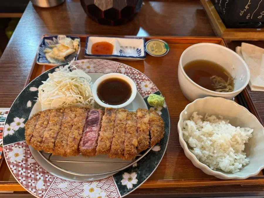 Rice scooped onto a small plate