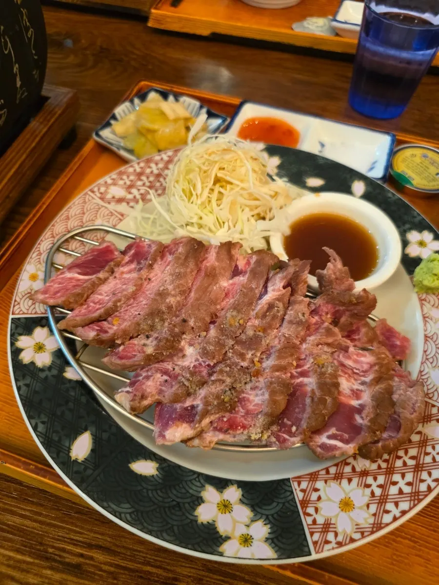 Sirloin steaki on the brazier with melted Isigny butter