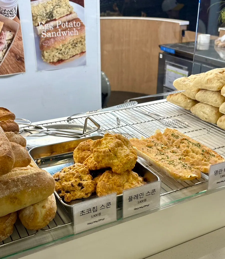 Sandwich set and scone menu