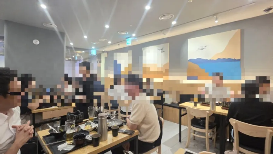 Seating at Furato Shokudo