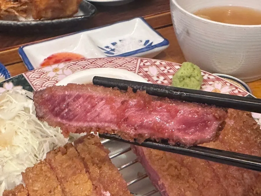 넉넉한 양의 이치규 규카츠