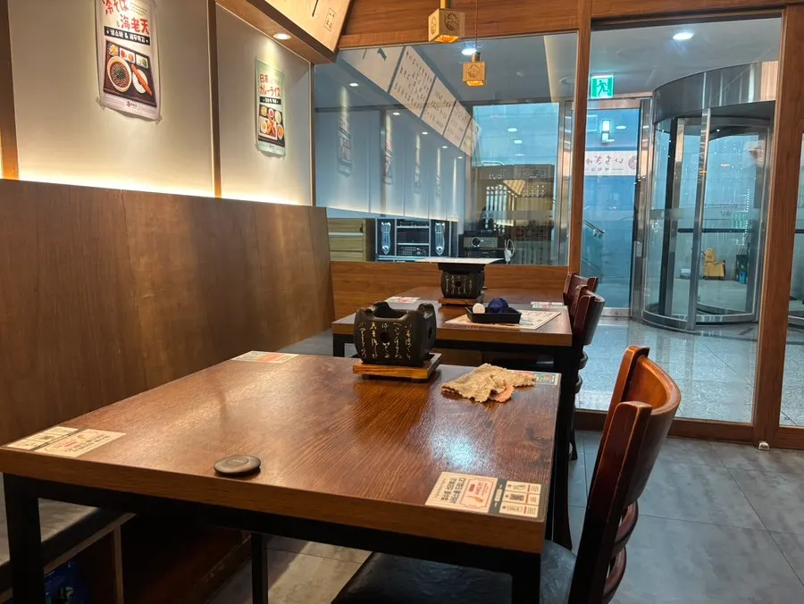 이치규 서울역점 내부 좌석