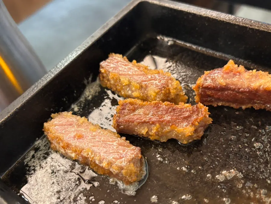 버터 화로에 굽는 규카츠