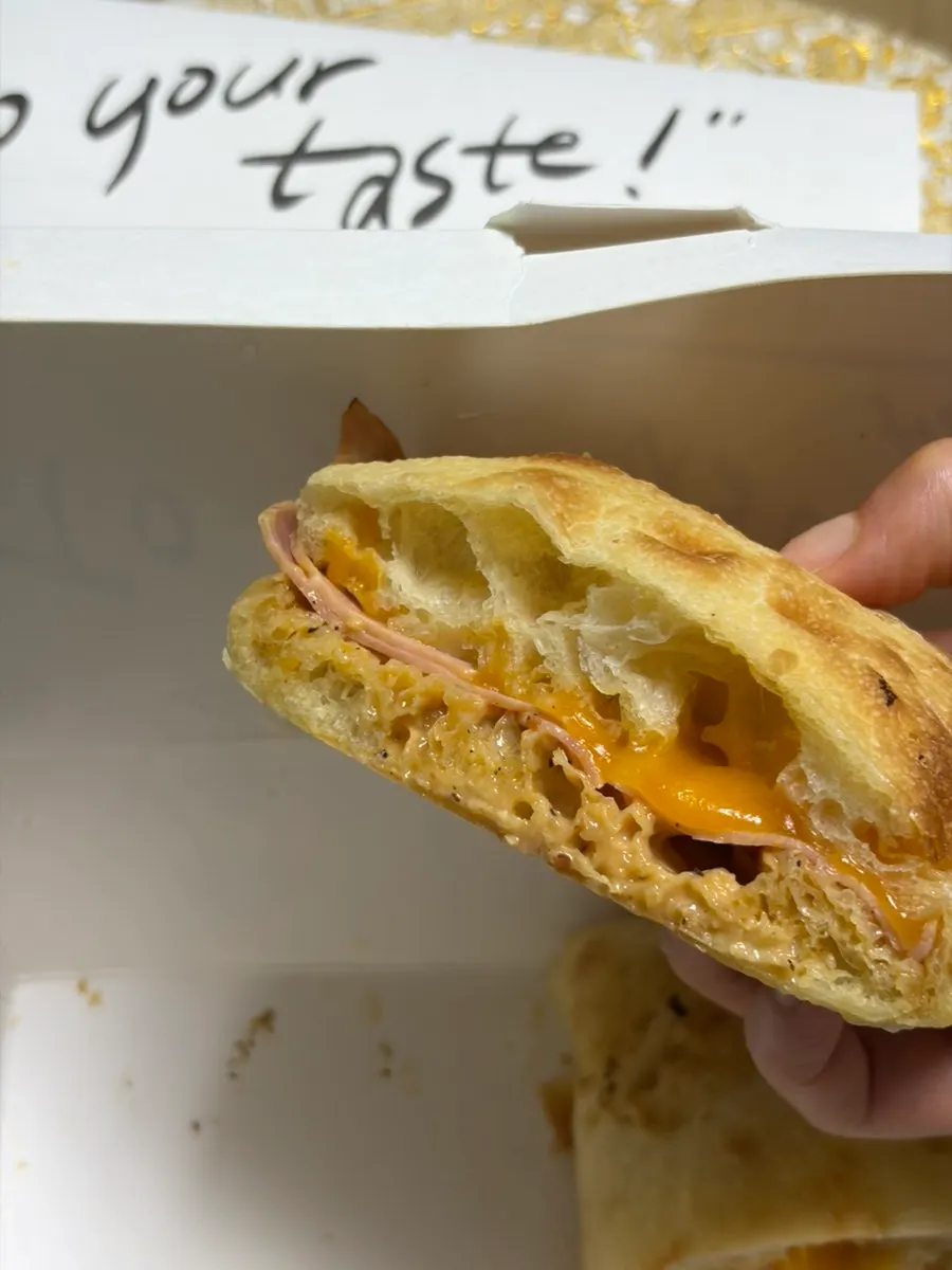 핫햄앤치즈 샌드위치