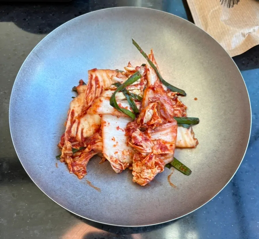 Three sauces served alongside the shabu-shabu