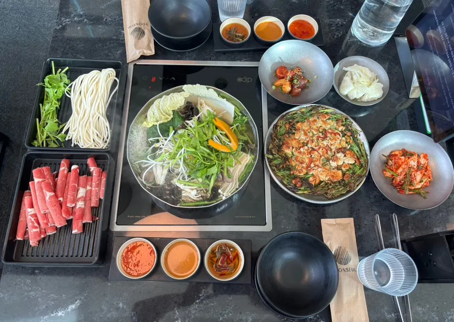프라임목심 세트 상차림