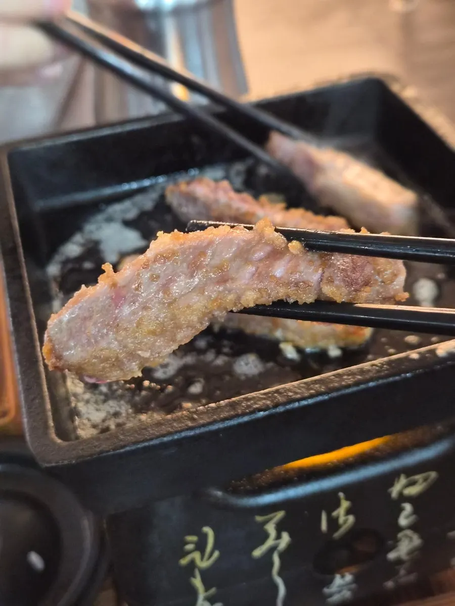 Butter-grilled gyukatsu