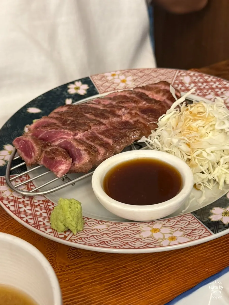 Ichigyu steak set meal