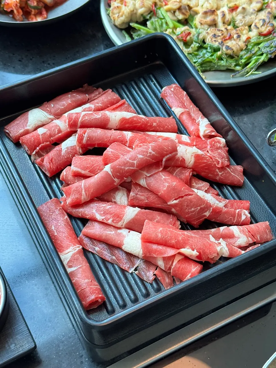 Doenjang naengi broth shabu-shabu