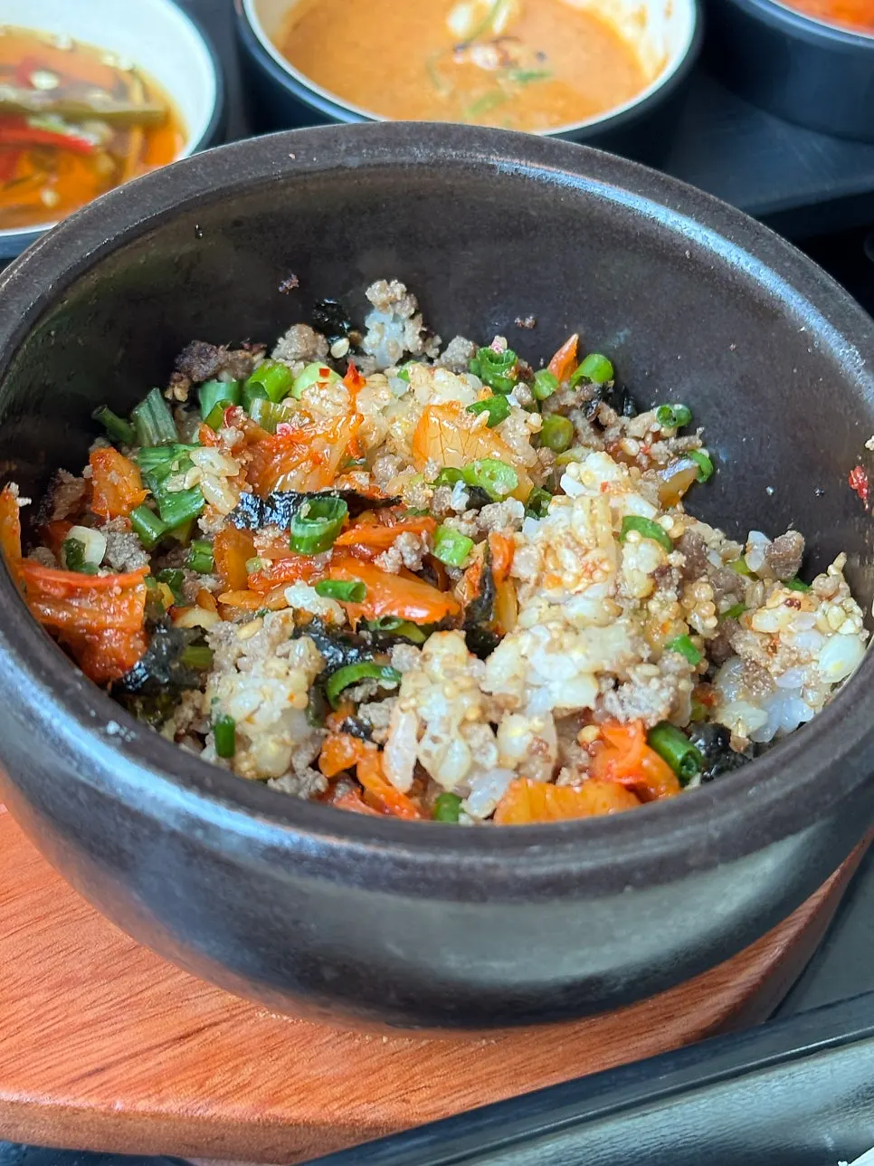 Minari gonyi jeon menu item