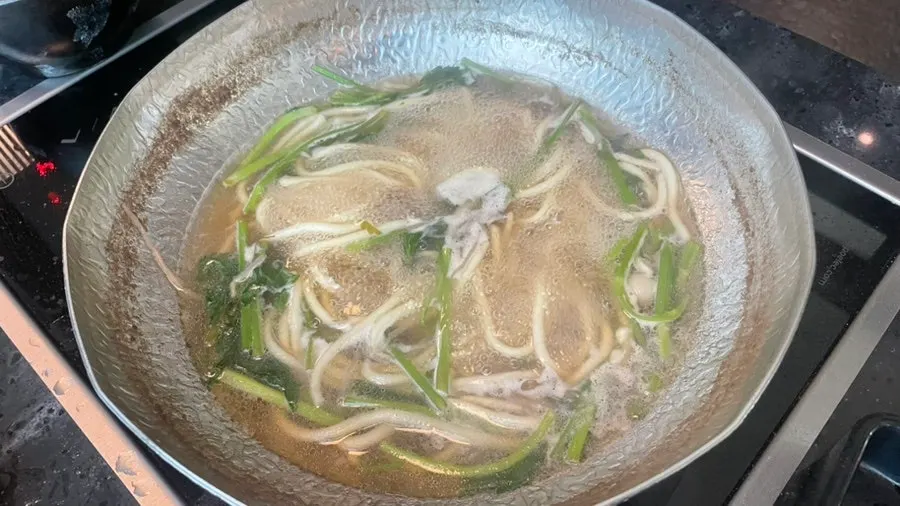 Grilled minari roe jeon