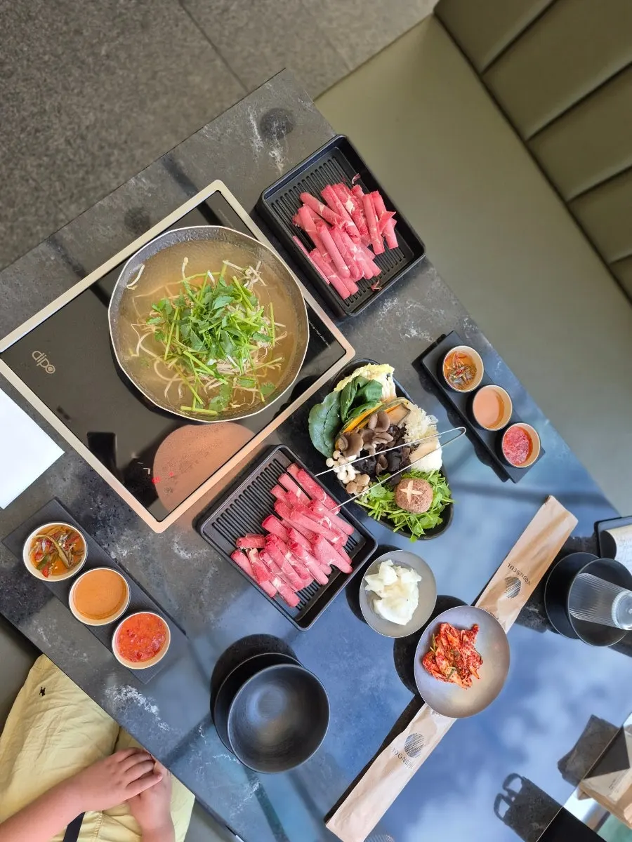 An assortment of mushrooms and vegetables