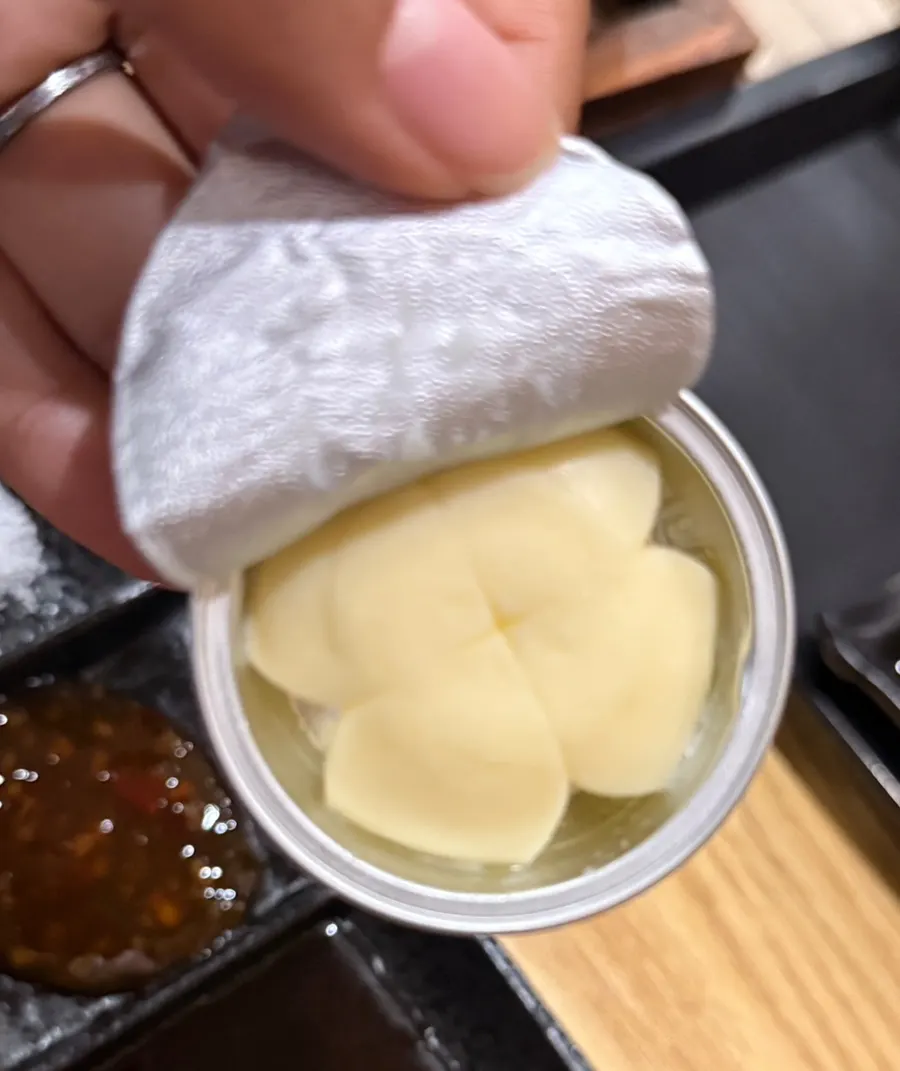Isigny butter added to the steki set meal