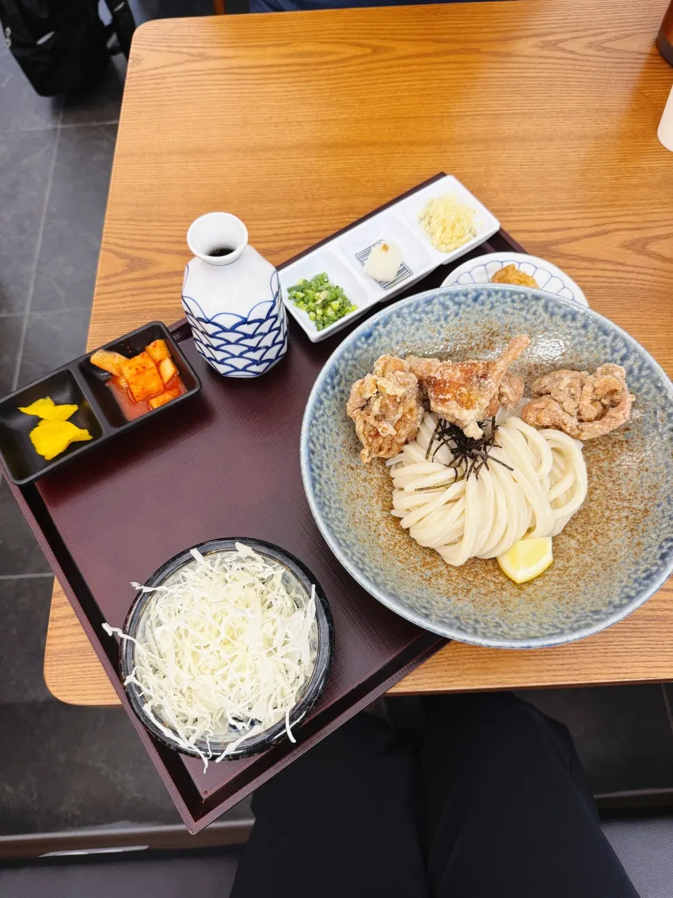 Tori-ten bukkake udon